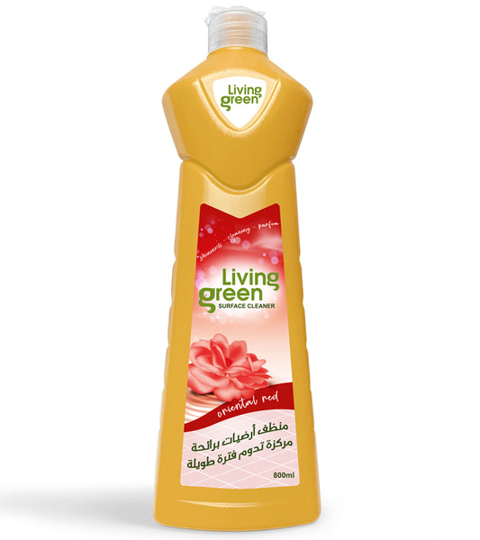LIVING GREEN 800ml Surface Cleaner Oriental Red