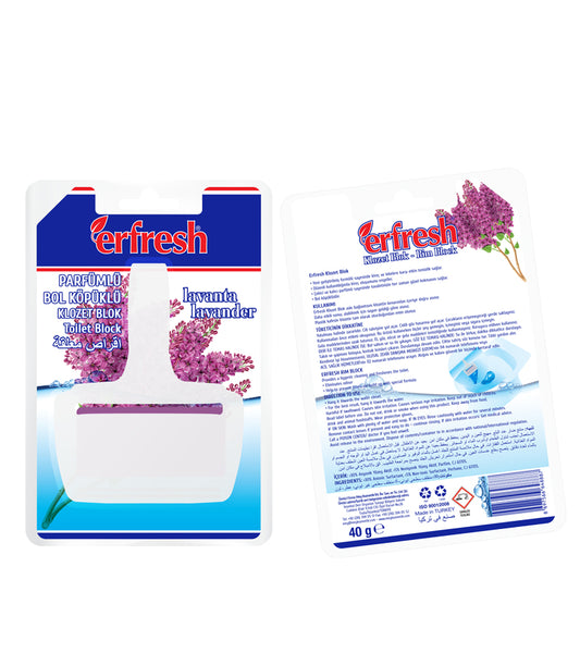 ERFREŞ 40gr Reservoir Block Lavender Scented