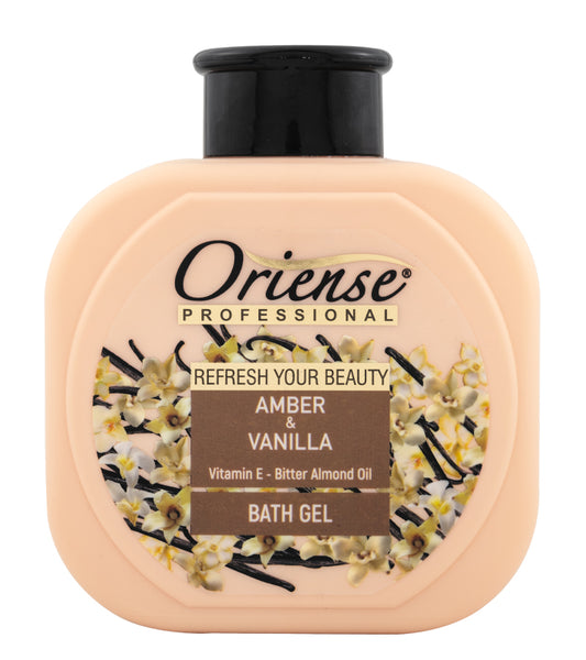 ORIENSE PROFESSIONAL 750ml Bath Gel Amber & Vanilla