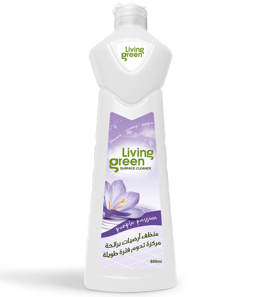 LIVING GREEN 800ml Surface Cleaner Purple Passion