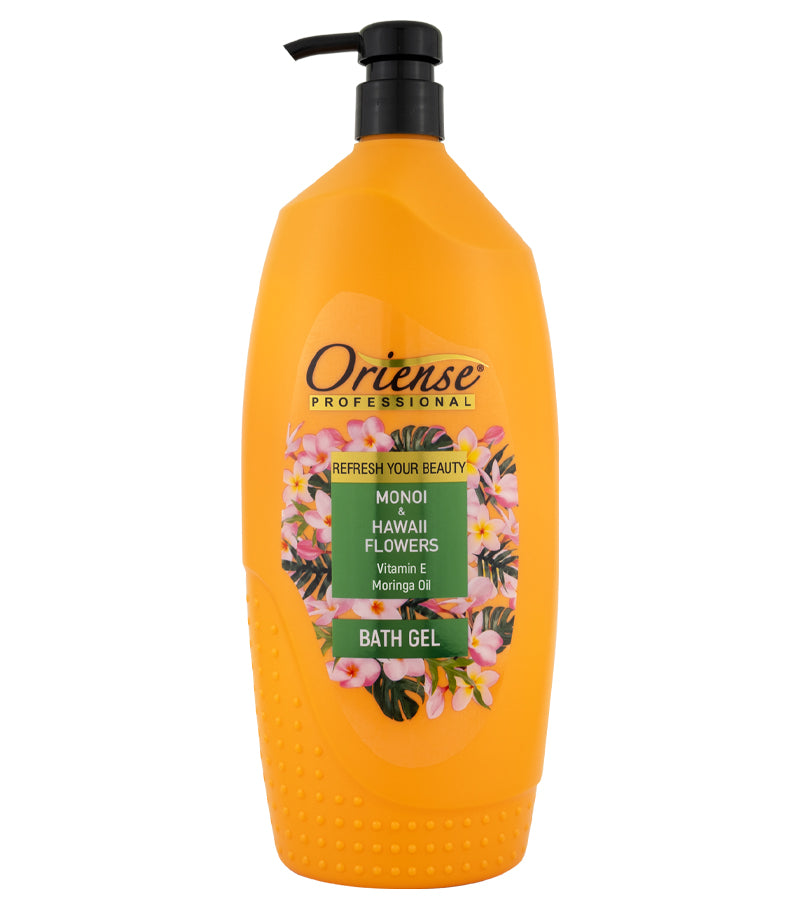 ORIENSE PROFESSIONAL 1300ml Bath Gel Monoi & Hawaii Flowers