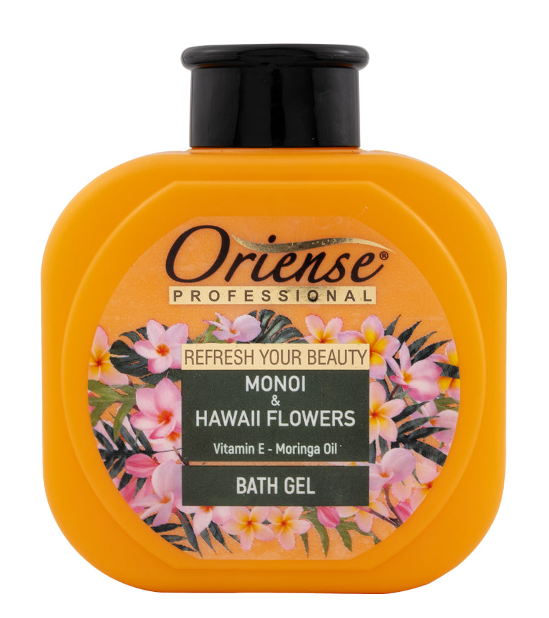 ORIENSE PROFESSIONAL 750ml Bath Gel Monoi & Hawaii Flowers