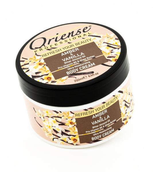 ORIENSE PROFESSIONAL 250ml Body Cream Amber & Vanilla