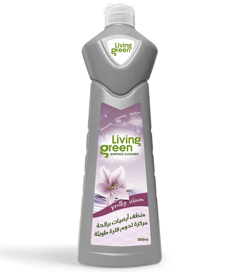 LIVING GREEN 800ml Surface Cleaner Pretty Lilium