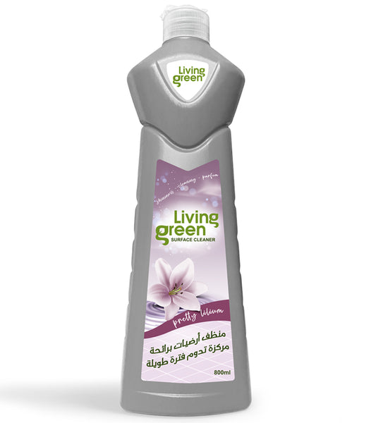 LIVING GREEN 800ml Surface Cleaner Pretty Lilium