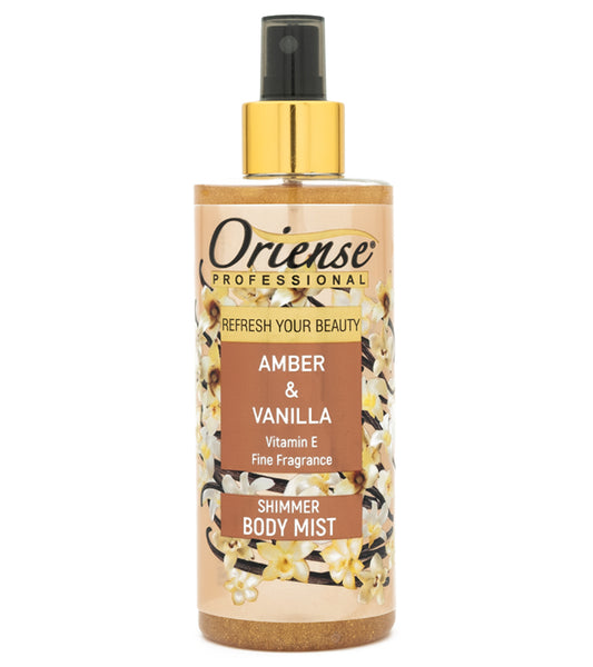 ORIENSE PROFESSIONAL 250ml Body Mist Amber & Vanilla